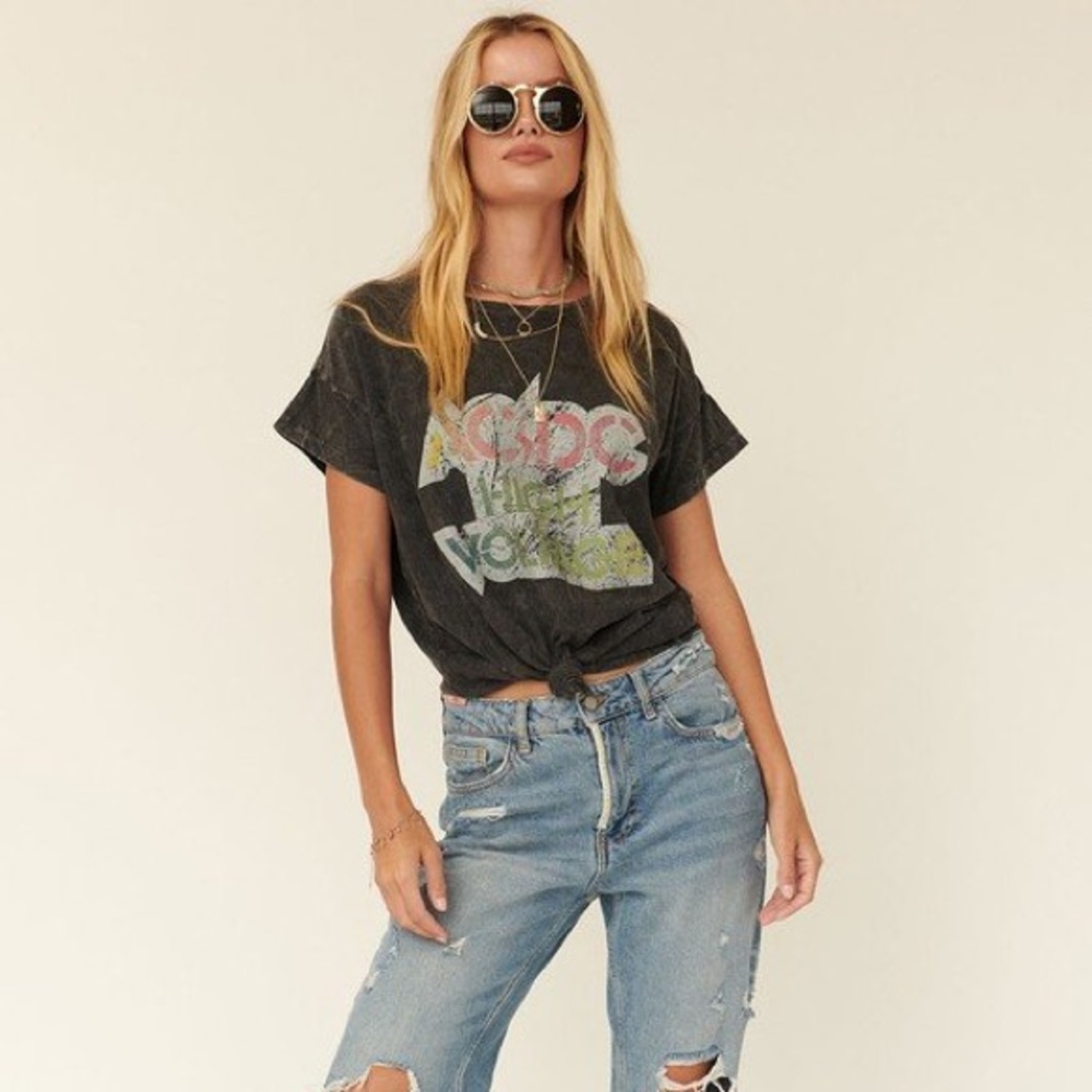 Ac/Dc Graphic Band Tee